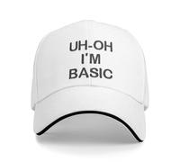 Gorra de béisbol para Hombres, 2025 Basic Being Basic Sun Gorra de béisbol de Verano para Hombres y Mujeres Moda Senderismo Pesca Snapback Gorra, Regalo