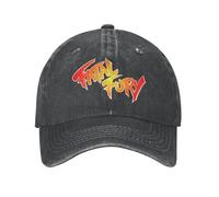 Gorra de béisbol para Hombres, Gorra de béisbol Fatal Fury de Moda para Hombres y Juegos Ajustables de Luchadores para papá al Aire Libre