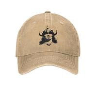 Gorra de béisbol para Hombres, Gorra de béisbol Lavada Gorra de Camionero de Verano Conan The Barbarian para Mujeres Hombres Hero Moda Deporte al Aire Libre Sun Snapback Gorra, Regalo