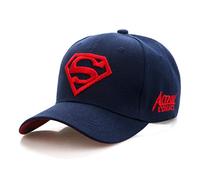 Gorra de béisbol para Hombres y Mujeres Sombrero de Anime Superman Sombrero para Exteriores Sombrero para el Sol