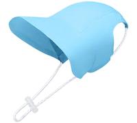 Gorra de béisbol para mascotas con agujeros para las orejas, sombrero para perros y gatos, para cara de 3.9 a 6.7 pulgadas de ancho, ligera, impermeable, ajustable, transpirable, para viajes de verano