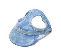 Gorra de béisbol para mascotas, para gatos, perros, perros pequeños, sombrero de béisbol para caminar al aire libre, sol, perro pequeño, viaje, mascota con agujeros para las orejas