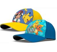 Gorra de béisbol para niños de Pokémon, 1 al azar