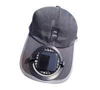 Gorra de béisbol para ventilador, gorra de béisbol, 3,94 x 1,97 pulgadas, protección UV Breathable, Sun Hat for Men, Outdoor Golfing, Cycling, Beach, Hiking, Mountaineering, Summer, Travel