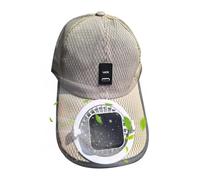 Gorra de béisbol para ventilador, gorra de béisbol, 3,94 x 1,97 pulgadas, protección UV Breathable, Sun Hat for Men, Outdoor Golfing, Cycling, Beach, Hiking, Mountaineering, Summer, Travel