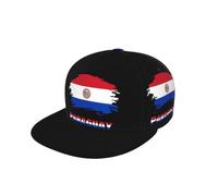 Gorra De Béisbol Paraguay Bandera Paraguaya Golf Hat Adjustable Snapback Sombrero Vintage Gorra Trucker para Senderismo Camping Viajes
