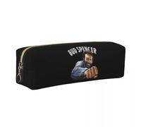 Gorra de béisbol Película Hill Leyendas del cine y estuches para lápices Bud Spencer Portabolígrafos Chicas Chicos Alumnos Regalos escolares Estuches de lápices Regalos de Halloween y deportes