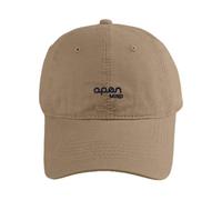 Gorra de béisbol pequeña de ala ancha para todo el sol, gorra bordada de letras a la moda, gorras para adolescentes y niños, caqui, Talla única