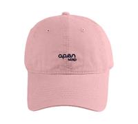 Gorra de béisbol pequeña de ala ancha para todo el sol, gorra bordada de letras a la moda, gorras para adolescentes y niños, rosa, Talla única