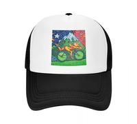 Gorra de béisbol Personalizada Albert Hoffman LSD Bicycle Day para Hombres y Mujeres Ajustable Acid Blotter Par+++ Gorra de Camionero Gorra de Verano para papá