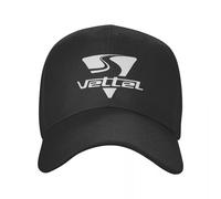 Gorra de béisbol personalizada blanca Vettel Race Gorra de béisbol deportiva para mujeres y hombres, ajustable, Sebastian Racing Car Driver Trucker Hat Spring Gift