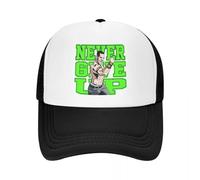 Gorra de béisbol Personalizada C-Cena John Never Give Up Protección Solar para Hombres y Mujeres Gorra de Camionero Ajustable Sombrero de papá de otoño