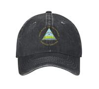 Gorra de béisbol Personalizada de algodón con Escudo de Armas de Nicaragua para Mujeres y Hombres Gorra de papá Transpirable para Ropa de Calle