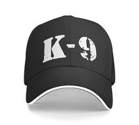 Gorra de béisbol Personalizada K-9 Police Dog Hip Hop Hombres Sombrero de papá Ajustable para Mujeres