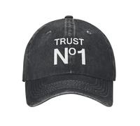 Gorra de béisbol Personalizada Trust No One Sports Algodón Snapback para Hombres, Regalo Ajustable para Padre 606