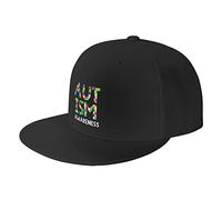 Gorra De Béisbol Pieza del Rompecabezas De La Concienciación sobre El Autismo Sombrero Pico Transpirable Hombre Gorras De Golf, para Cámping, Senderismo, Playa, Deporte, 55-59cm