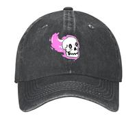 Gorra de béisbol Pink Flow Skull Gorra de Invierno de Playa para Hombres Gorras de Lujo para Hombres Gorras de Hombre