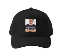 Gorra de béisbol ¿por qué te golpeas la Cabeza? (Memes) Gorra de béisbol estructurada de 5 Paneles, Ligera, Negra, de algodón y Ajustable.