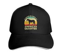 Gorra de béisbol Prefiero estar montando mi barrio americano Regalo vintage para propietarios de caballos de cuarto de milla americanos Gorro de invierno para mujeres Gorras Regalos deportivos