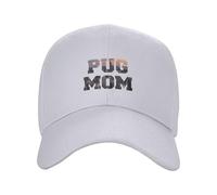 Gorra de béisbol Pug MomCi ty Design Sun Summer y2k Gorra de Camionero Divertida para Unisex-Adolescentes KPOP Rock Hats