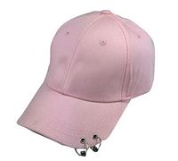 Gorra de béisbol punk, hip hop, para exteriores, ajustable, para protección del sol, gorra de béisbol, para hombres, hombres, malla negra, organizador de almacenamiento, exhibición, negro, mujeres
