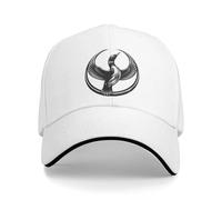 Gorra de béisbol Rebels Locos de Verano Deportes al Aire Libre Estilo Callejero Gorras de Hip Hop Protector Solar Unisex-Teens Gorras de béisbol