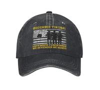 Gorra De Béisbol Recuerden Pearl Harbor 1941 Gorra De Béisbol De Caza Ajustable Casual Visera Sombreros, para Cámping, Deporte, Exterior, 55-59cm
