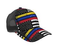 Gorra De Béisbol Retro Venezuelan American Flag Beisbol Sombrero Vintage Gorras Dad Deportivo Gorra De Visera para Escalada Running Pesca
