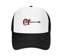 Gorra de béisbol Rickenbacker 360 Sketch, Informal, de Malla, Ajustable, Estilo Hip Hop, Unisex, policromada.