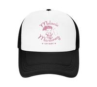 Gorra de béisbol Romántico Rosa Dibujos Animados Chica Portals Tour Melanie Cry Baby Martinez Malla Mujeres Camping Hombres Gorra de Playa Gorra de Camionero