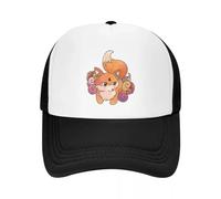 Gorra de béisbol Sahar Fox, Moda Informal, Malla Ajustable, Estilo Hip Hop, Unisex, policromada