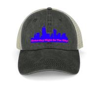 Gorra de béisbol Saturday Night In The City - La Boda (Azul) Senderismo Pesca Femenina Deportes Masculinos Regalos de decoración