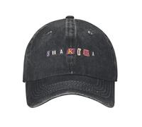 Gorra de béisbol Shakira Las Mujeres Ya No Lloran 2025 World Tour, Estilo Hip Hop, Lavada al Sol, con Estampado Elegante para Hombres y Mujeres.