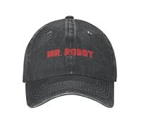 Gorra de béisbol Snapback Sun Hat Algodón Personalizado Mr Robot Gorra de béisbol para Hombres Mujeres Ajustable Dad Hat Streetwear Hip Hop Regalo de cumpleaños