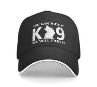 Gorra de béisbol Snapback Sun Hat K9 You Hide It We Will Find It Gorra de béisbol Unisex Punk Sombrero Ajustable para papá para Mujeres y Hombres Adultos Protección Solar Regalo