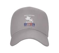 Gorra De Béisbol Solo Un Segundo Deslizamiento Gracioso Diciendo Biden Golf Hat Transpirable Gorra Trucker Ajustable Gorras De Hombre para Running Viaje Senderismo