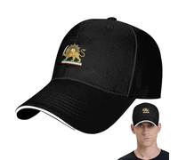 Gorra De Béisbol - Sombrero De Entrenamiento Con Estampado De León | Haz Que Irán Vuelva A Ser Grande, Sombreros De Camionero Para Hombres Y Mujeres, Gorra Deportiva Para Trabajo De Golf, Gimnasio, Co