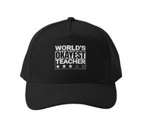 Gorra de béisbol Sombrero de Sol Suave, Transpirable y Ligero con la Frase Divertida El Profesor más Normal del Mundo para Uso Diario.