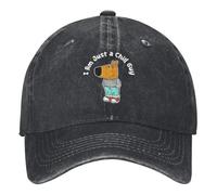 Gorra de béisbol Soy Solo un Chico Relajado Meme Denim Camping Trucker Sombrero Verano Pareja Mujeres Diseño Casual Regalo