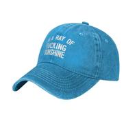 Gorra De Béisbol Soy Un Maldito Rayo De Sol Hombre Mujer Snapback Cap Transpirable Gorras Hip Hop Ajustable Gorras Vaquera para Senderismo Tenis Deporte