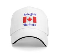 Gorra de béisbol Springfield Manitoba Canada Running Hippie +++ Gorra de Camionero Unisex para Hombres y2k Retro Print Baseball Caps