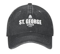 Gorra de béisbol St George Utah Hip Hop Rave Sombrero de Lujo Capucha Sombreros de Sol para Mujeres Hombres