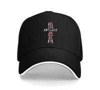 Gorra de béisbol Summer England St +++o+++'s Day Hunting CAM+++ y2k Lindo Estampado Sol Hip Hop Sombreros Mujeres Hombres +++ Gorras de béisbol