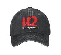 Gorra de béisbol Sun The Unforgettable Fire Unisex Hombres Hip Hop Sombreros Verano Clásico Deportes al Aire Libre Gorras de béisbol