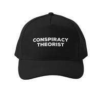 Gorra de béisbol Teórico de la conspiración - Gorra de Golf con Frase Divertida para Correr al Aire Libre, Transpirable y cómoda con protección Solar.