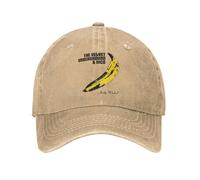 Gorra de béisbol The Velvet Underground Rock Band Classic Distressed Denim Washed Andy Warhol Headwear Unisex Travel Adjustable Hats
