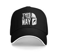 Gorra de béisbol This is The Way Deportes al Aire Libre Ajustable Camionero Pareja Mujeres Y2K Diseño Lindo Gorra Snapback