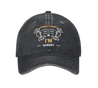 Gorra de béisbol Todo Duele y Tengo Hambre Verano Sombrero de Camionero Hombres Mujeres diseñan Caza Camping Protector Solar