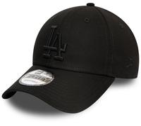 Gorra De Béisbol Todo Negro Los Angeles Dodgers New Era 9Forty League Essential