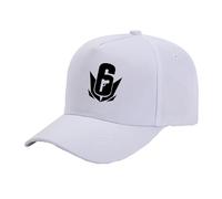 Gorra De Béisbol Transpirable para Hombre Y Mujer Fácil Limpiar Arcoíris R.a.in.bo.w S.IX S.ie.g.e Rendimiento Lisa Snapback Fitness Trucker Estampada-BaiSe||One_Size